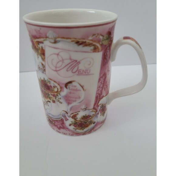 Royal Albert Old Country Roses Mug AFTERNOON TEA by Philippa Mitchell Pink White - Picture 2 of 6